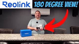 180 Degree Panoramic View from a WiFi Camera? Reolink Duo 3 WiFi!
