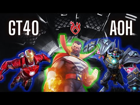 War 7 GT40 vs AOH | MCOC Alliance War Season 60