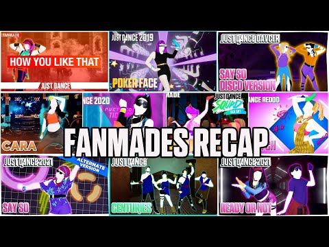 All the Just Dance Fanmades in which I have participated as a coach (2016 - 2021)