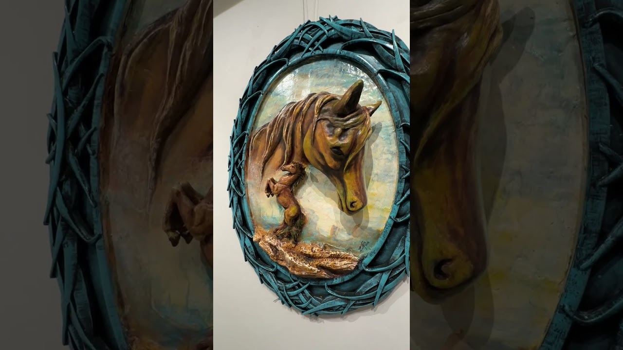 Close Up of Zitro (Luis Ortiz) Art Piece