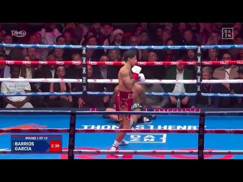 Ryan Garcia vs Mario Barrios FULL FIGHT Highlights 