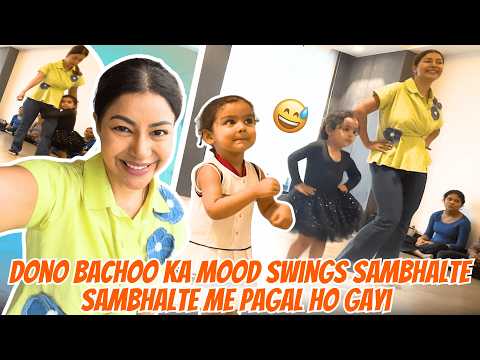 While handling the mood swings of both the children, I went crazy. HINDI | Debina Decodes |