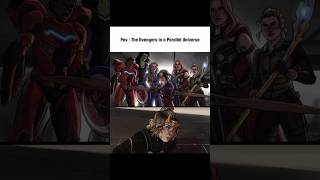 The Avengers in parallel universe #avengers #marvel #shorts #viral #fyp