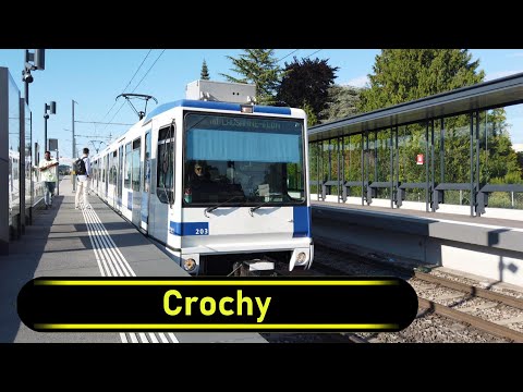 Metro Station Crochy - Lausanne 🇨🇭 - Walkthrough 🚶