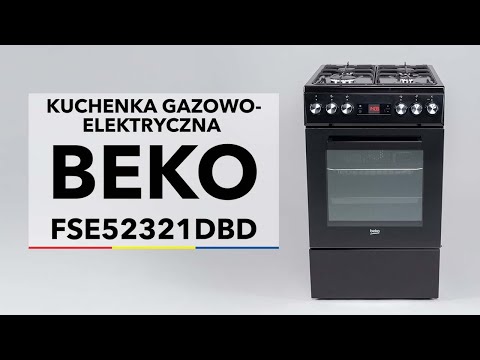 Kuchenka Beko FSE52321DBD - dane techniczne - RTV EURO AGD
