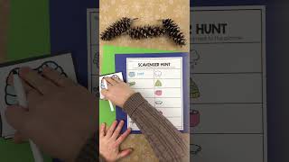 Winter Scavenger Hunt Activity for Kids #winter #kidslearning