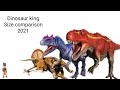 Dinosaur King Size Comparison 2021
