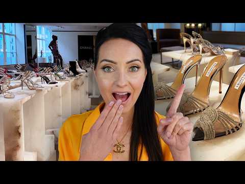 LONDON LUXURY SHOE SHOPPING 2024 🇬🇧 Chanel, Dior, Celine, Jimmy Choo