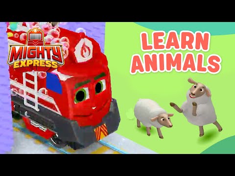 Learn More Animals with Rescue Red 🐥| Mighty Express Games | Cartoons for Kids