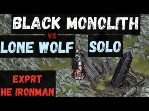 Battle Brothers WotN: Black Monolith vs solo man army - lone wolf - expert
