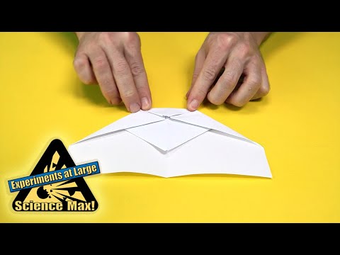 How To Make A Paper Airplane | Science Max
