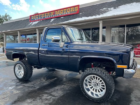 1982 Chevrolet K10 SWB 4X4 $52,900.00