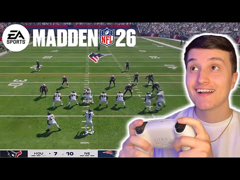ASMR | NFL Playoff Madden 26 Gameplay (w/ controller sounds)
