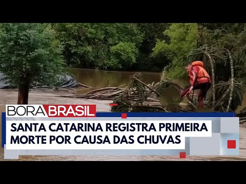 Chuva causa estragos em 19 cidades de Santa Catarina | Bora Brasil
