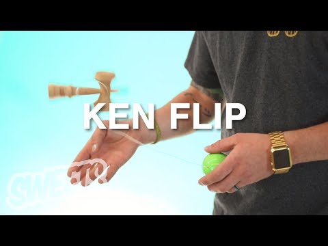 How to Ken Flip - Kendama Trick Tutorial - Sweets Kendamas