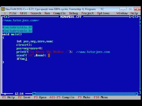 Basic Program In C In Tamil