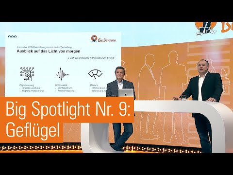 , title : 'Big Spotlight Nr. 9 |  Anspruch und Umsetzung moderner Beleuchtung im Geflügelstall!'