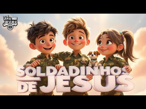 Soldadinhos De Jesus  |  Música Infantil Gospel  |  4 Músicas e Videos Animados