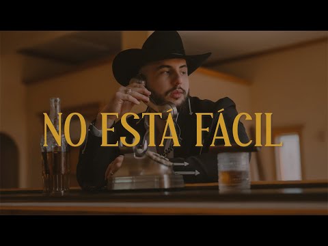 José Esparza - No Está Fácil (Lyric Video)