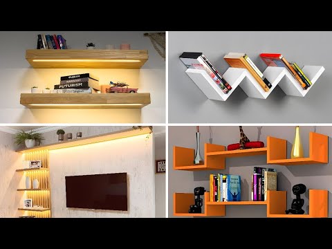 +100 WALL SHELVES DESIGN IDEAS 2026 - WOODEN FLOATING SHELVES IDEAS FOR HOME 2026