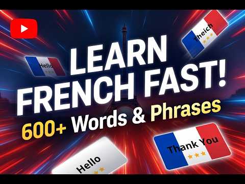 600+ French Words & Phrases | Learn French Fast with EzeeFrench