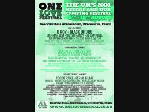 ONE LOVE FESTIVAL 16TH  - 18TH AUGUST