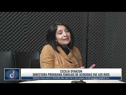 Cecilia Oyarzún, Programa de Acogida FAE los Ríos - Entrevista en Hora 13