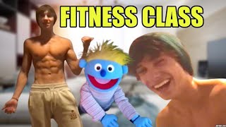 Elmo Takes A Fitness Class (Ft. CJ Clark)