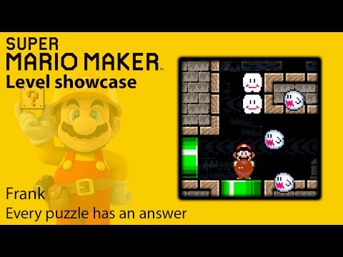 Super Mario Maker - Level Showcase - Every puzzle has an answer