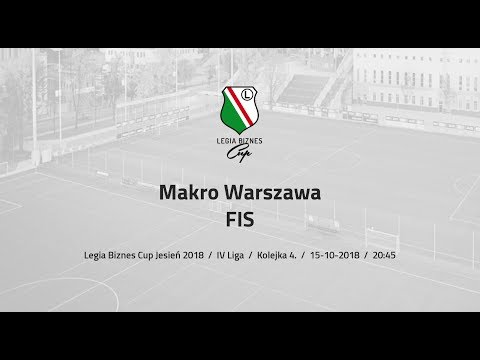 Skrót spotkania Makro Warszawa - FIS ( Legia Biznes Cup Jesień 2018 )