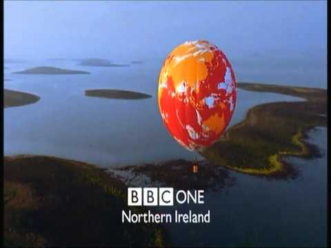 BBC 90 Years in Northern Ireland BBC One Balloon over islands in a lough