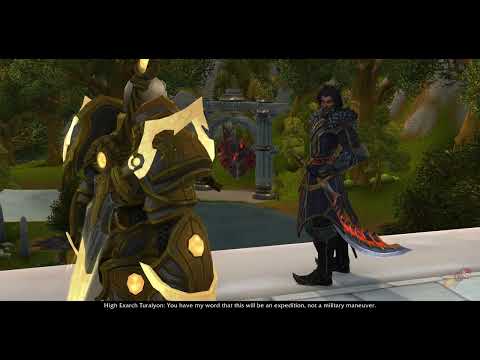 Wrathion Meets Alliance Leaders