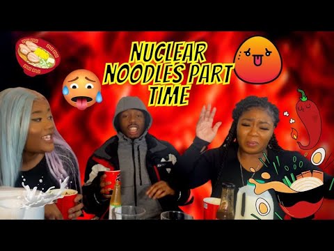NUCLEAR FIRE NOODLES CHALLENGE! 2X SPICY (GONE WRONG) SHANDEES BUGGS OUT!