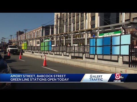 2 new MBTA stations open