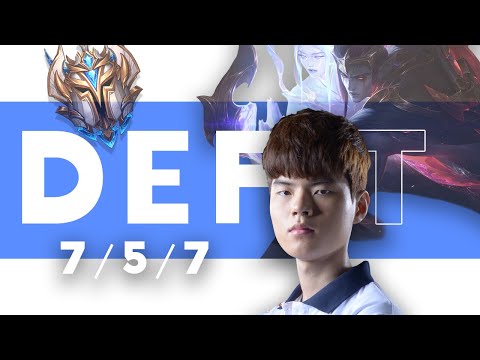 [DRX Deft] Aphelios ADC vs Jhin Korea Challenger [Patch 10.5]