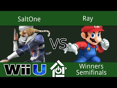 NaCl Monthly 8/27/2016 - SaltOne (Sheik) vs Ray (Mario) - Smash 4 Winners Semifinals