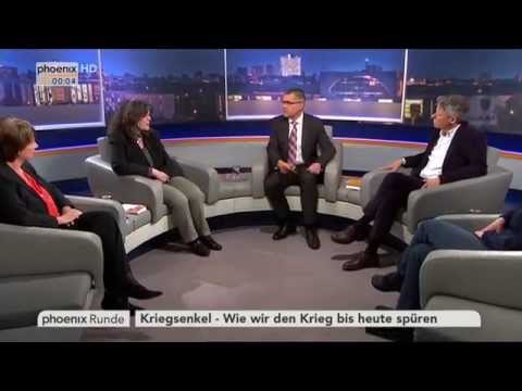 "Kriegsenkel - wie wir den Krieg bis heute spüren" - phoenix Runde vom 07.05.2015