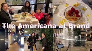 Living in Los Angeles Filipino Vlog | The Americana at Brand