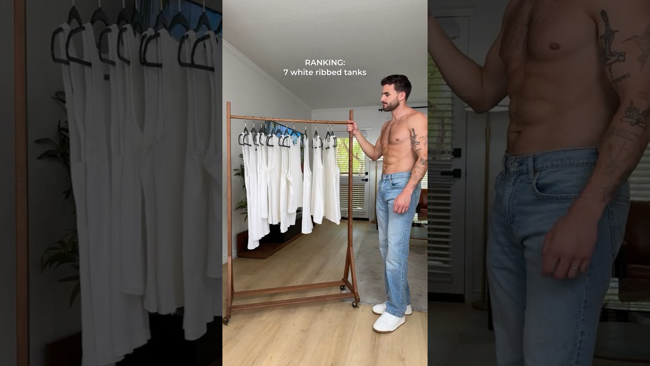 Ranking the Best White Ribbed Tanks for Men