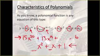 39  Characteristics of Polynomials