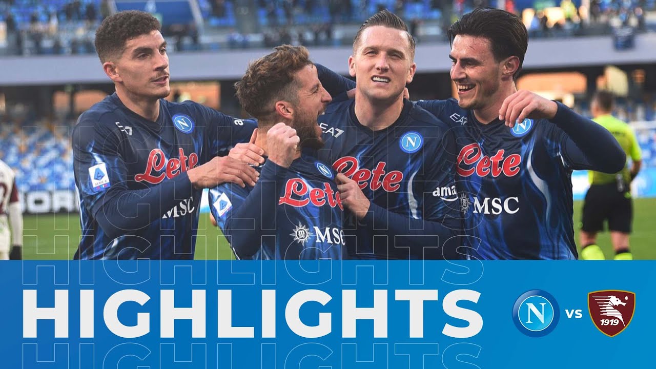Napoli vs Salernitana highlights