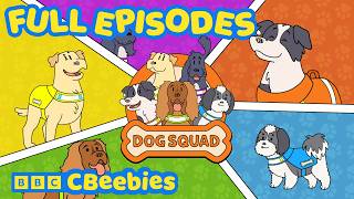 Dog Squad Full Episode Compilation +30 mins 🐾 | Muddy Puddle, Vet and Sleepover Missions | CBeebies