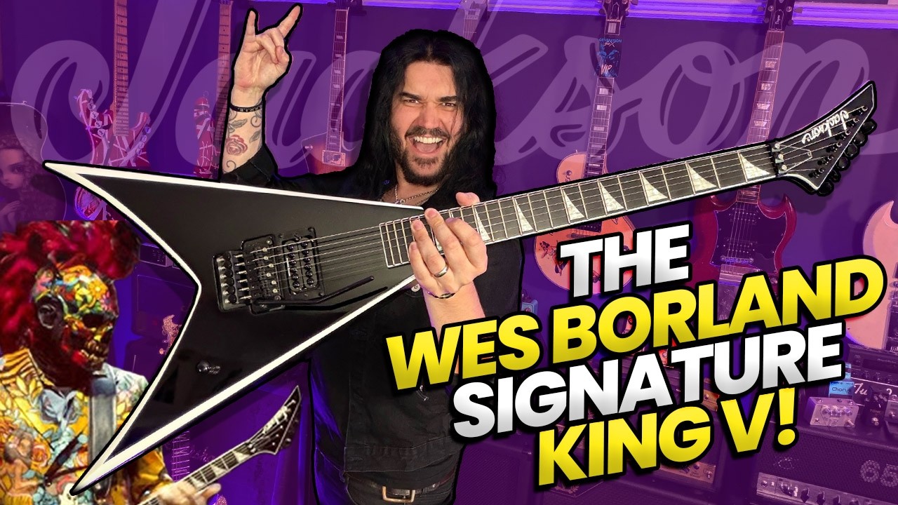 WES BORLAND'S SIGNATURE JACKSON KING V! - YouTube
