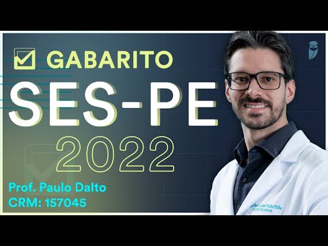 Gabarito SES-PE 2022 - Correção de Prova - Residência Médica