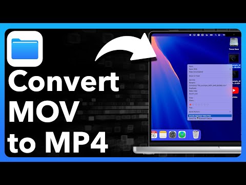 How To Convert MOV To MP4 File On Mac