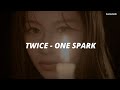 TWICE ONE SPARK Easy Lyrics