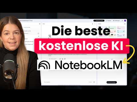 Thumbnail zu NotebookLM einfach erklärt 🤓 das beste kostenlose KI Tool?