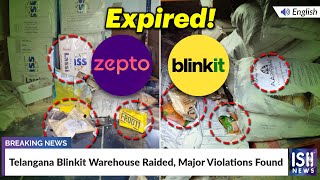 Telangana Blinkit Warehouse Raided, Major Violations Found