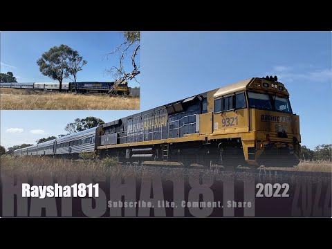 5AM8 - 9321 & 6MA8 - NR58 (Overland) Murgheboluc - Australian Trains by Raysha1811