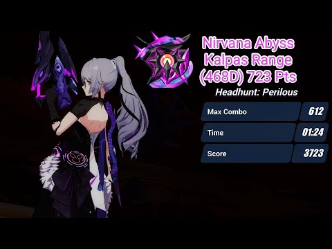 [Honkai impact 3] Nirvana Abyss:Kalpas (range):(468D):723+ Pts